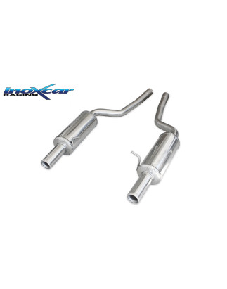 Posteriore con uscita singola diam. 80 DX+SX AUDI A6 - 2002-2004 450CV (type 4B) (Cod. I-AUA6.01.80)