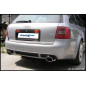 Posteriore con uscita singola diam. 80 DX+SX AUDI A6 - 2002-2004 450CV (type 4B) (Cod. I-AUA6.01.80)