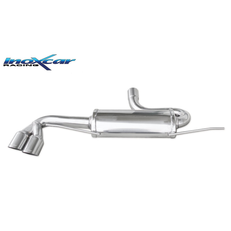 Posteriore con uscita 2 x diam. 80 RACING AUDI TT - 2008-2014 (type 8J) (Cod. I-AUTT.06.RA)