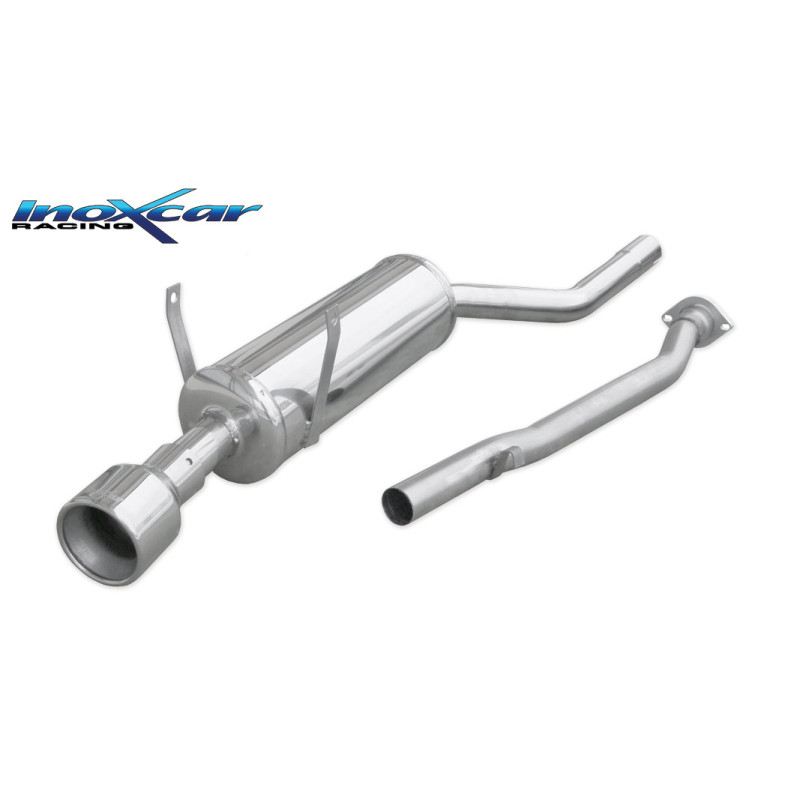 Posteriore con uscita singola diam. 102 BMW E36 318IS - 1992 140CV SERIE 3 (Cod. I-BME36.04.102)