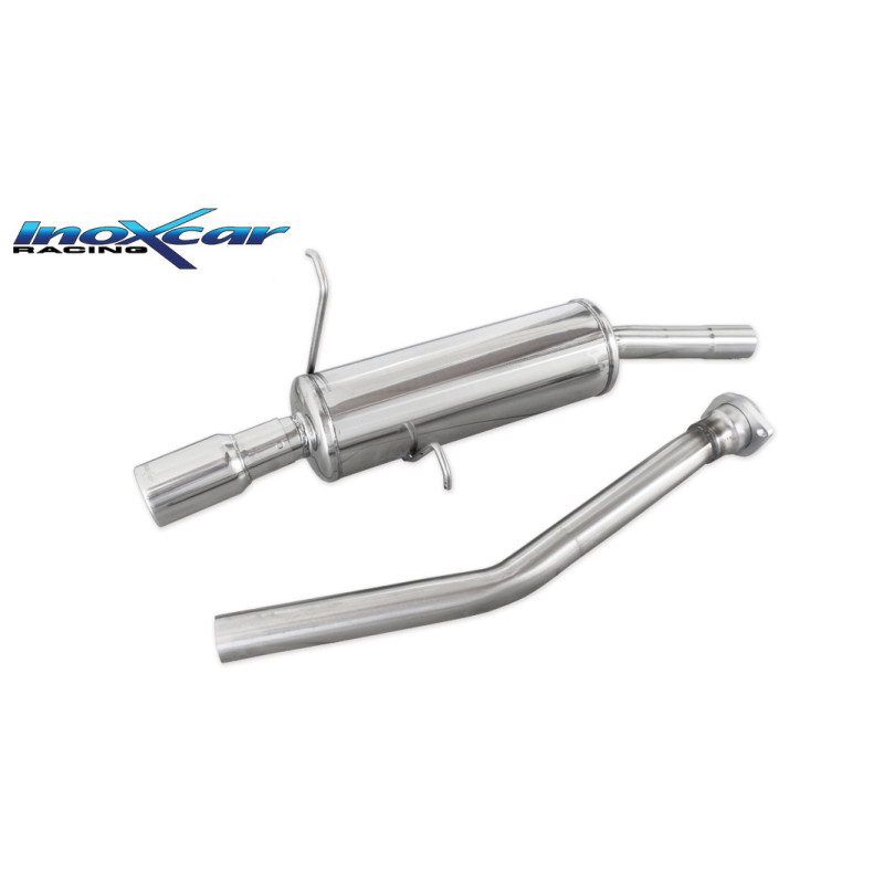 Posteriore con uscita singola diam.80 BMW E36 323I 24V - 1992 170CV SERIE 3 (Cod. I-BME36.06.80)