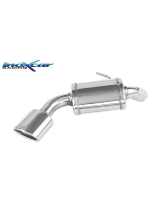 Posteriore con uscita singola ovale 120x80 mm BMW E87 SERIE 1 120D - 2004 163CV (Cod. I-BME87.01.120