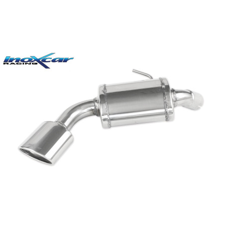 Posteriore con uscita singola ovale 120x80 mm BMW E87 SERIE 1 120D - 2004 163CV (Cod. I-BME87.01.120