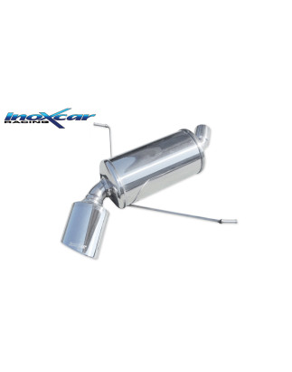 posteriore con uscita singola ovale 120x80 OBLIQUO BMW E87 SERIE 1 116I-118I 2004- - 2004 (Cod. I-BM