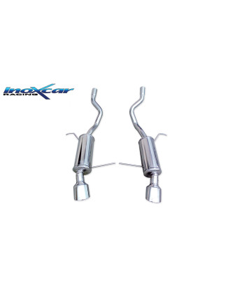 Posteriore con uscita singola ovale 120x80 mm DX+SX BMW X5 - 2001 218CV (type E53) (Cod. I-BMX5.02.1