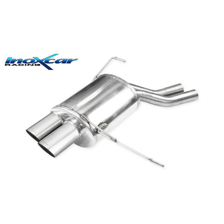 Posteriore con uscita 2 x diam. 80 RACING BMW Z4 - 2002-2005 231CV (Type E85) (Cod. I-BMZ4.01.RA)