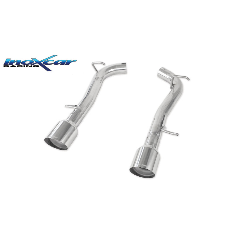 Posteriore senza silenziatore con uscita diam. 102 RACING DX+SX CHRYSLER 300C 3.0 V6 CRD (Cod. I-CHR