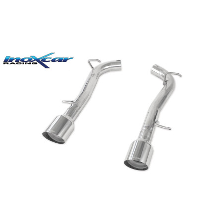 Posteriore senza silenziatore con uscita diam. 102 RACING DX+SX CHRYSLER 300C 3.0 V6 CRD (Cod. I-CHR