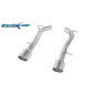 Posteriore senza silenziatore con uscita diam. 102 RACING DX+SX CHRYSLER 300C 3.0 V6 CRD (Cod. I-CHR