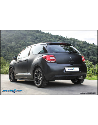 Posteriore con uscita diam. 90 RALLY CITROEN DS3 1.4 HDi - 2011 (Cod. I-CIDS.09.90RA)