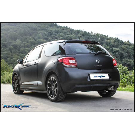 Posteriore con uscita diam. 90 RALLY CITROEN DS3 1.4 HDi - 2011 (Cod. I-CIDS.09.90RA)