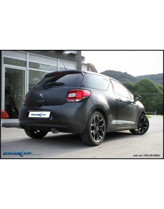 Posteriore con uscita diam. 90 RALLY CITROEN DS3 1.4 HDi - 2011 (Cod. I-CIDS.09.90RA)