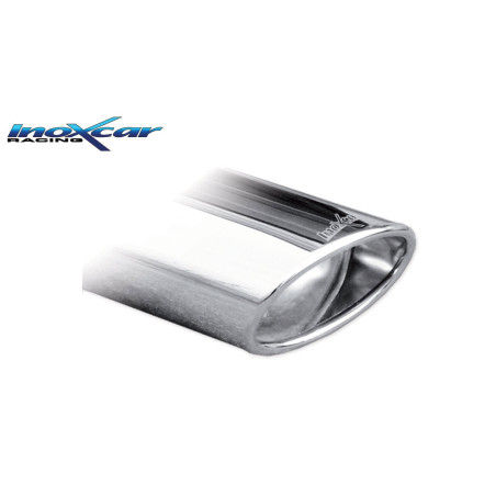 Posteriore con uscita singola ovale 120x80 OBLIQUO FIAT NEW BRAVO 2.0 MJT SPORT - 2010 165CV (type 1
