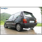 Tubo centrale diretto + Posteriore con uscita diam. 63 FIAT UNO TURBO 1°SERIE 1.3 - 1988 (Cod. I-FI