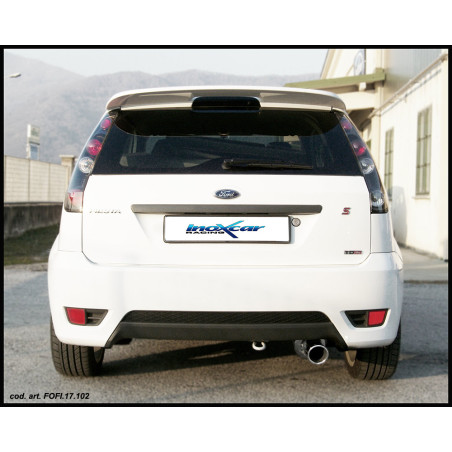 Posteriore con uscita singola diam. 80 FORD FIESTA 1.6 TDCI S - 2005 90CV MK5 (Cod. I-FOFI.17.80)