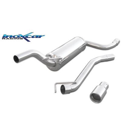Posteriore con uscita singola diam. 80 FORD FOCUS 1.8 16V - 1999-2004 115CV MK1 (Cod. I-FOFO.02.80 