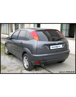 Posteriore con uscita singola diam. 80 FORD FOCUS 1.8 16V - 1999-2004 115CV MK1 (Cod. I-FOFO.02.80 