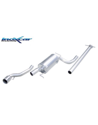 Tubo centrale diretto + Posteriore con singola uscita diam.102 FORD FOCUS RS 2.0 16V TURBO - 2003 21