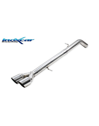 Posteriore senza silenziatore con uscita 2 x diam. 80 RACINGEsclude valvola di serie.Per eliminare l