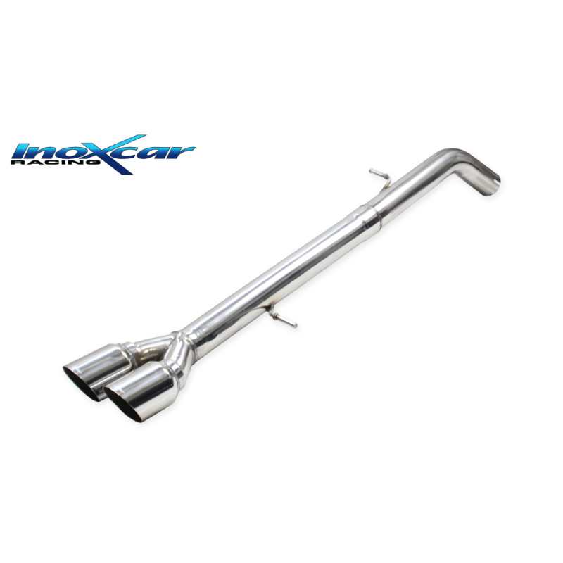 Posteriore senza silenziatore con uscita 2 x diam. 80 RACINGEsclude valvola di serie.Per eliminare l