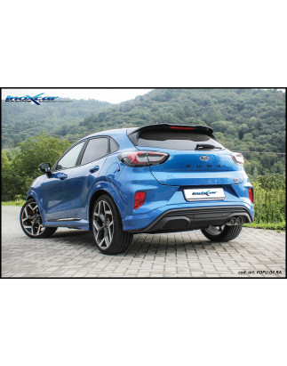 Posteriore senza silenziatore con uscita 2 x diam. 80 RACINGEsclude valvola di serie.Per eliminare l