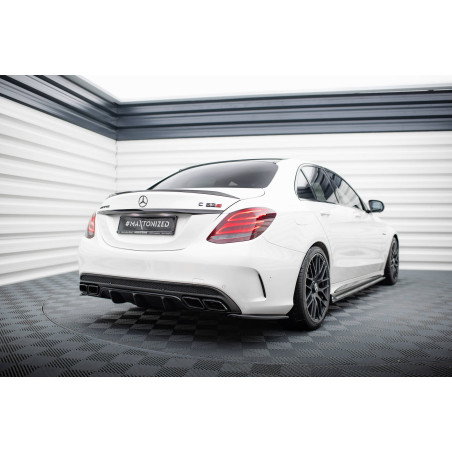 Sottoparaurti posteriore Mercedes C-Class berlina / FAMILIARE W205 / S205 63AMG  (Cod. M-ME-C-205-AM