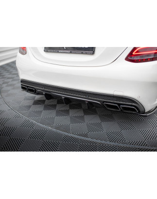 Sottoparaurti posteriore Mercedes C-Class berlina / FAMILIARE W205 / S205 63AMG  (Cod. M-ME-C-205-AM