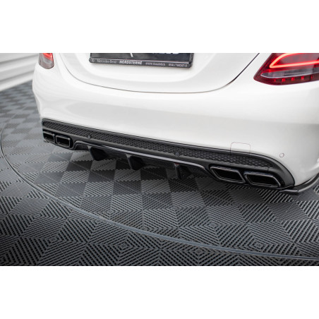 Sottoparaurti posteriore Mercedes C-Class berlina / FAMILIARE W205 / S205 63AMG  (Cod. M-ME-C-205-AM
