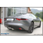 Posteriore con uscite centrali 2 x diam. 114 RACING - 2017 300CV Jaguar F-TYPE (Cod. I-JAFT.01.114R)