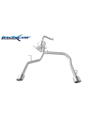 Posteriore con uscita singola ovale 120x80 mm DX+SX KIA SORENTO 2.5 CRDI - 2002 140CV (Cod. I-KISO.0
