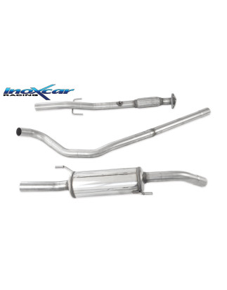 Tubo centrale diretto + Posteriore gr. N - diam. 54 OPEL ADAM S 1.4T 150CV (Cod. I-LAP.01)