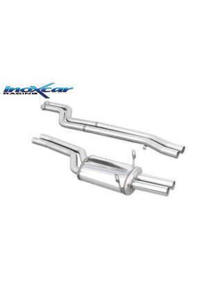 Tubo centrale diretto + Posteriore gr. N - diam. 60 BMW E36 M3 3.0 1993-1999 285CV (Cod. I-LBM.02)