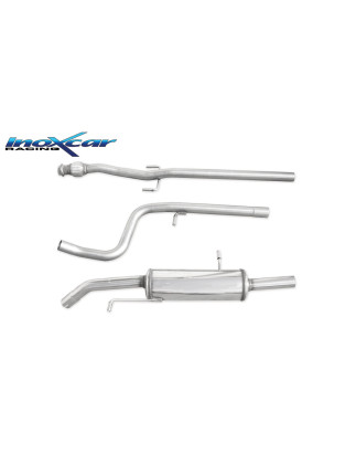Tubo centrale diretto + Posteriore gr. N - diam. 54 CITROEN DS3 1.6 16V TURBO 2010 155CV (Cod. I-LCI