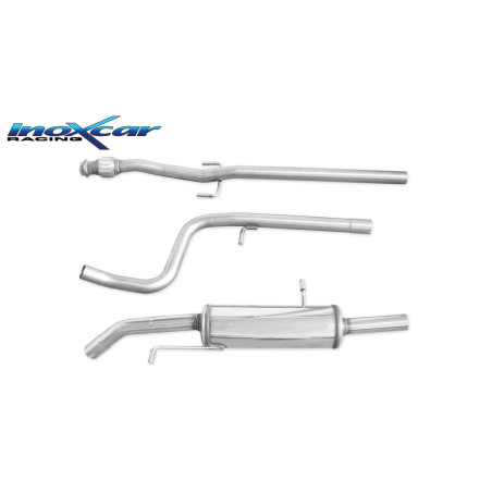 Tubo centrale diretto + Posteriore gr. N - diam. 54 CITROEN DS3 1.6 16V TURBO 2010 155CV (Cod. I-LCI