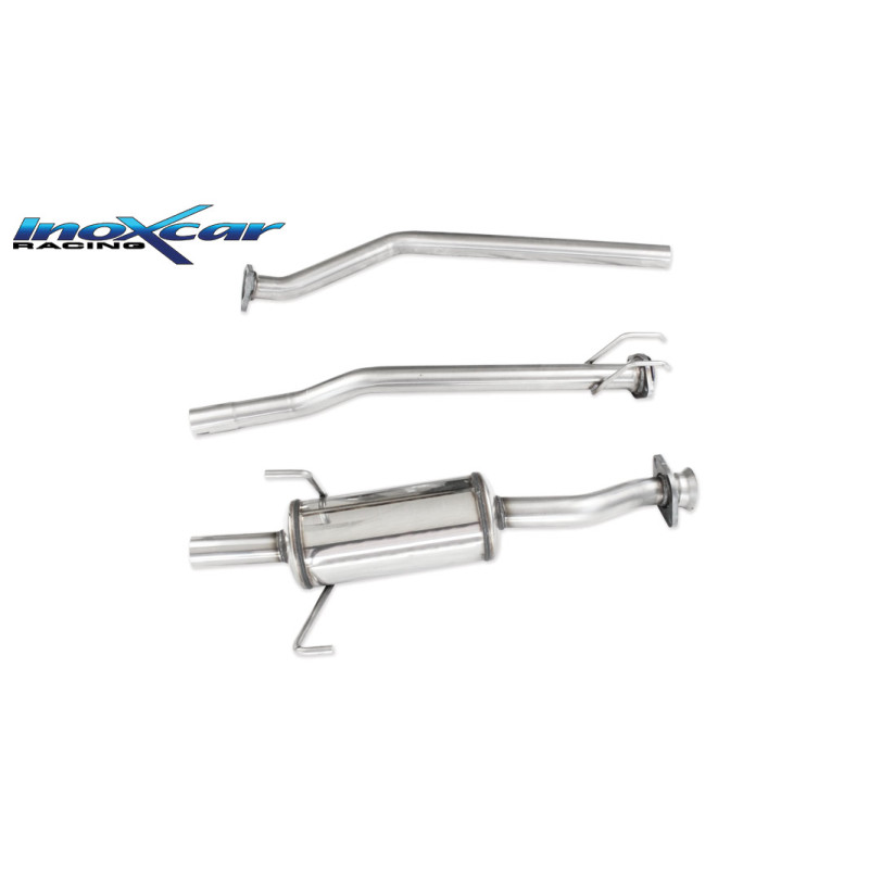 Tubo centrale diretto + Posteriore gr. N - diam. 50 HONDA CIVIC TYPE-R 2.0 2001-2005 200CV (Cod. I-L