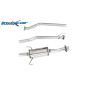Tubo centrale diretto + Posteriore gr. N - diam. 50 HONDA CIVIC TYPE-R 2.0 2001-2005 200CV (Cod. I-L