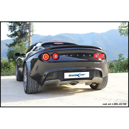 Posteriore con uscita centrale ovale 150x105 mm LOTUS ELISE SC 1.8 220CV 2009 - / EXIGE (Cod. I-LOEL