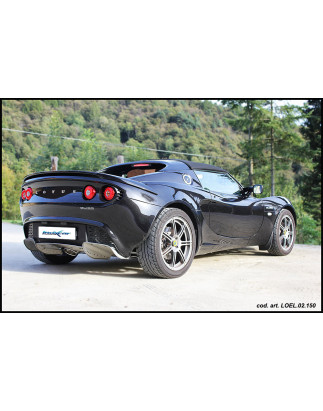 Posteriore con uscita centrale ovale 150x105 mm LOTUS ELISE SC 1.8 220CV 2009 - / EXIGE (Cod. I-LOEL