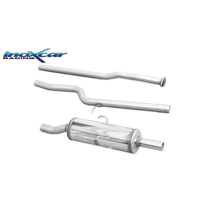 Tubo sostituzione catalizzatore + centrale diretto Posteriore gr. N - diam. 50 PEUGEOT 106 RALLYE / 
