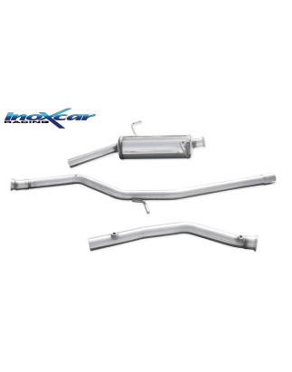 Tubo sostituzione catalizzatore + centrale diretto Posteriore gr. N - diam. 54 PEUGEOT 206 GT WRC 13