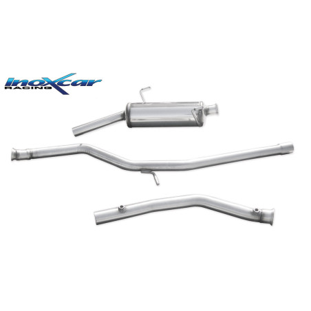 Tubo sostituzione catalizzatore + centrale diretto Posteriore gr. N - diam. 54 PEUGEOT 206 GT WRC 13