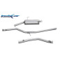 Tubo sostituzione catalizzatore + centrale diretto Posteriore gr. N - diam. 54 PEUGEOT 206 GT WRC 13