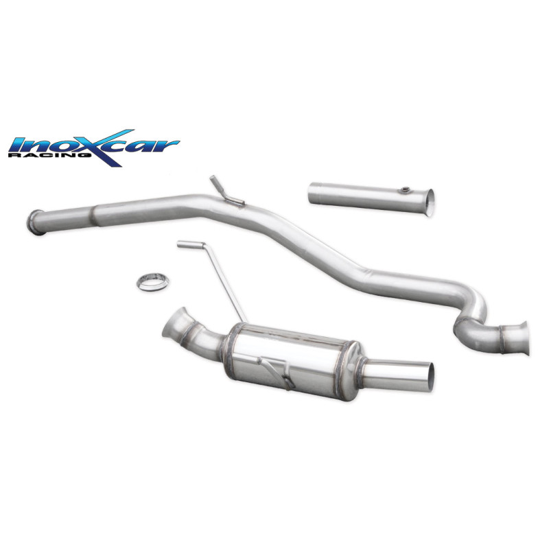 Tubo sostituzione catalizzatore + centrale diretto Posteriore gr. N - diam. 63 PEUGEOT 206 RC 2.0 16