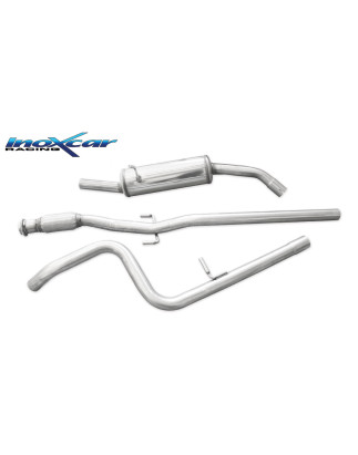 Tubo centrale diretto + Posteriore gr. N - diam. 54 PEUGEOT 208 GTI 1.6 16V TURBO 2013 200CV (Cod. I