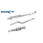 Tubo intermedio + centrale silenziato Posteriore con catalizzatore 100 CPSI - diam. 60 PEUGEOT 208 R