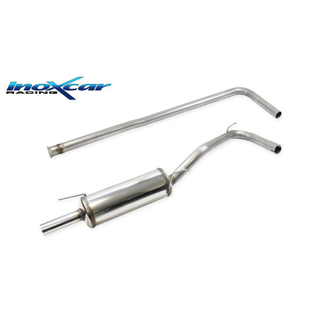 Tubo sostituzione catalizzatore + centrale diretto Posteriore gr. N - diam. 50 RENAULT CLIO 1 1.8 16