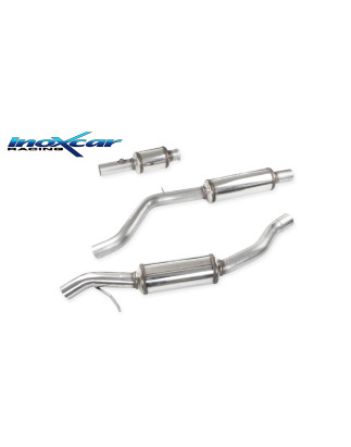 Tubo sostituzione catalizzatore con silenziatore + centrale silenziato Posteriore gr. N - 2010 200CV