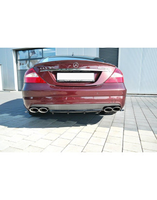 Sottoparaurti posteriore Mercedes CLS C219 55AMG (Cod. M-ME-CLS-219-AMG-RS1G)