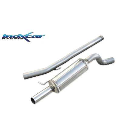 Tubo centrale diretto + Posteriore gr. N - diam. 50 RENAULT TWINGO 2 RS SPORT 1.6 16V 2009 133CV (Co