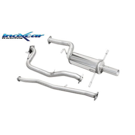 Tubo sostituzione catalizzatore + centrale diretto Posteriore gr. N - diam. 60 SUBARU IMPREZA GT TUR